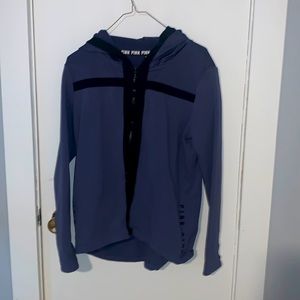 pink victoria’s secret zip up